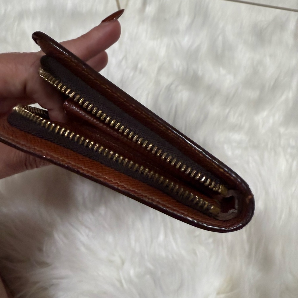 Vintage Louis Vuitton Monogram Portomone Zipper Round Long Wallet - Picture 12 of 16
